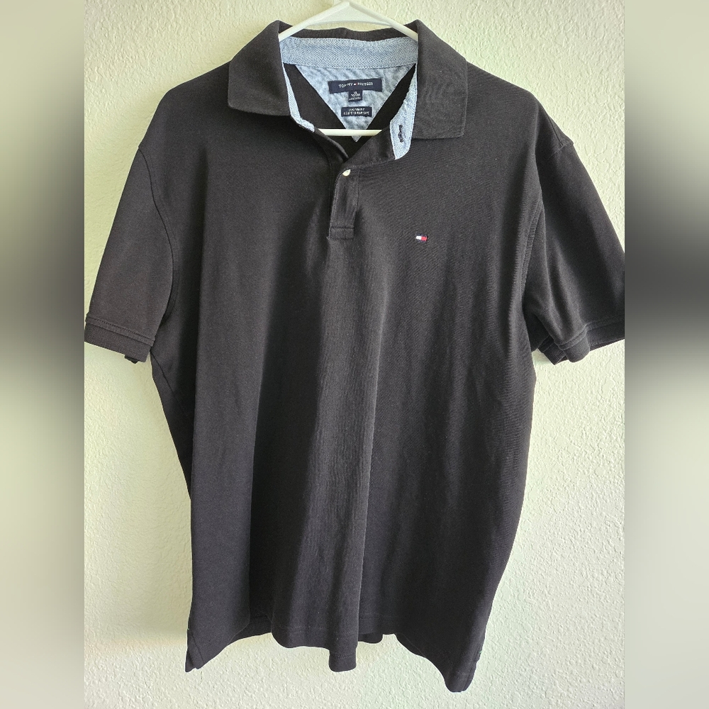 Polo Tommy Hilfiger black xl 👌